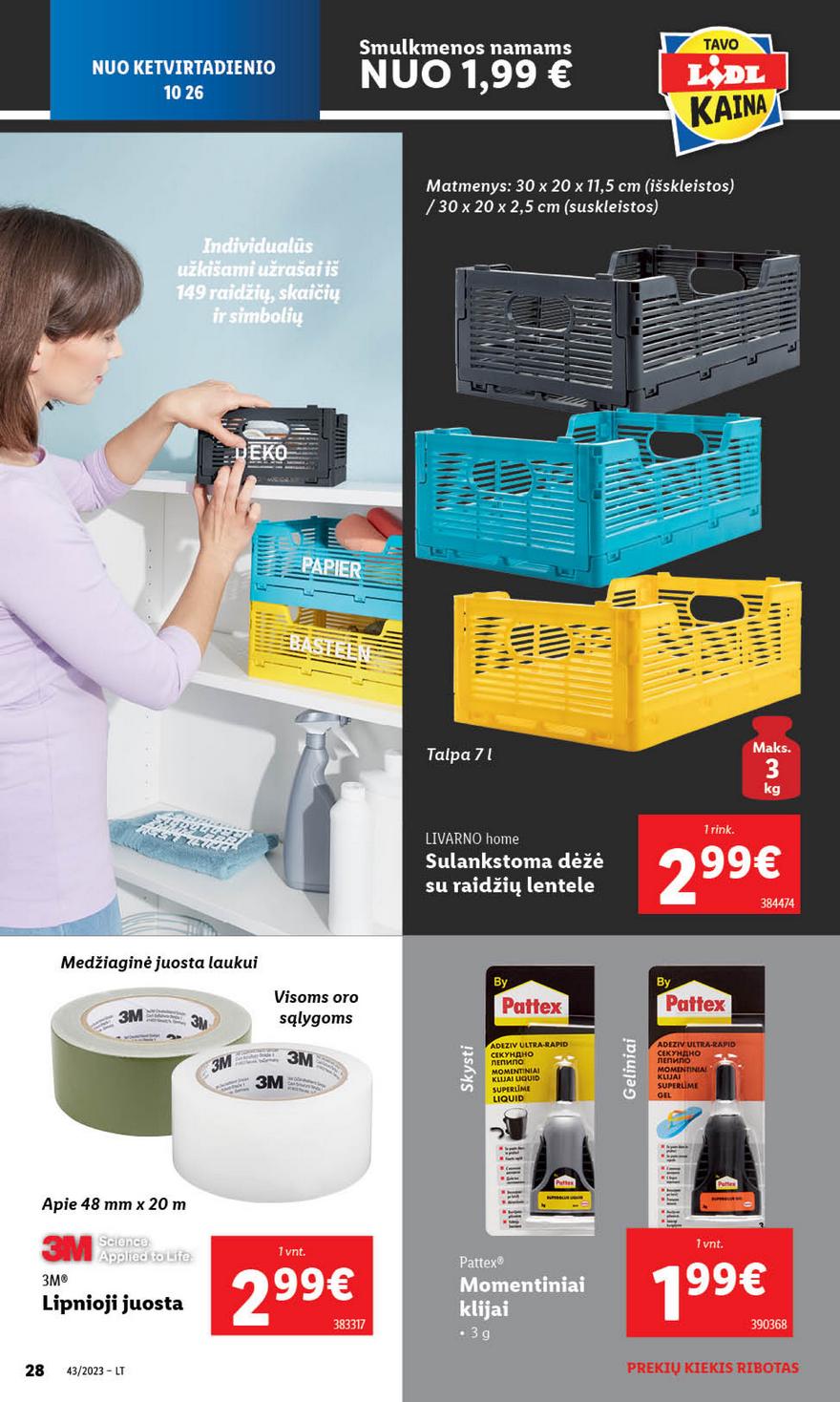 Ldil ne maisto leidinys akcijos nuo 
  2023-10-23 iki 
  2023-10-29 | Leidinukas.lt puslapis 28