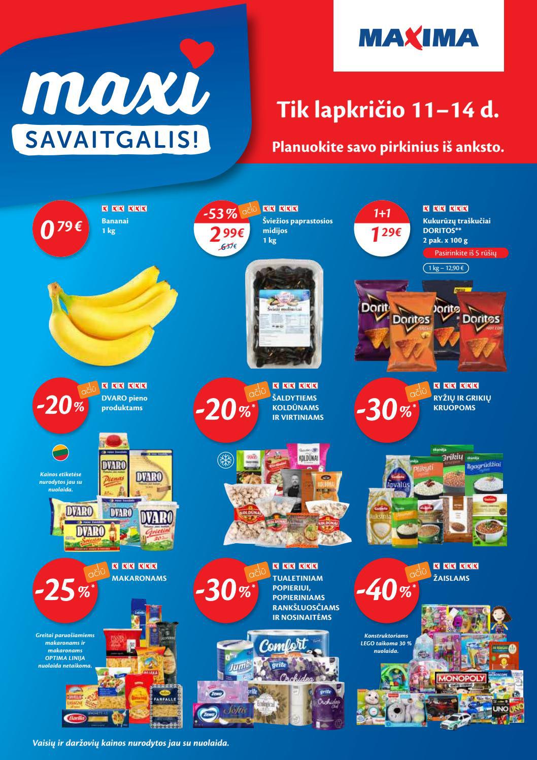 Maxima leidinys akcijos nuo 
  2021-11-09 iki 
  2021-11-15 | Leidinukas.lt puslapis 32