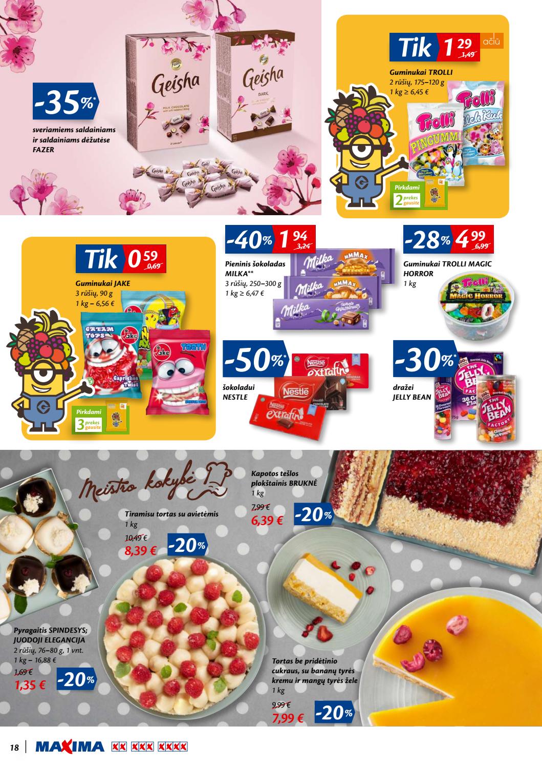 Maxima kaininis leidinys akcijos nuo 
  2019-10-24 iki 
  2019-11-06 | Leidinukas.lt puslapis 18