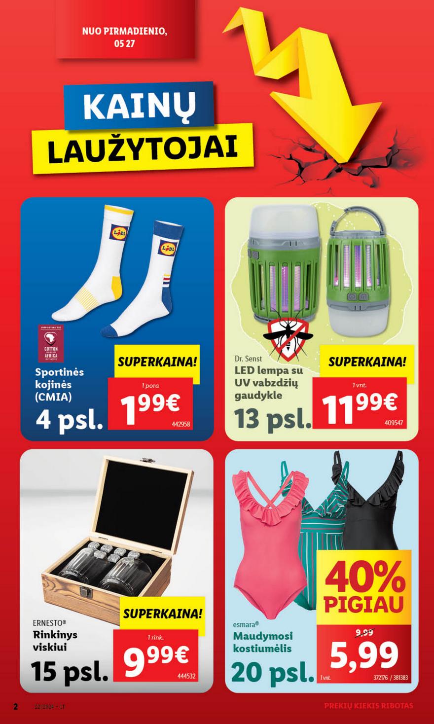 Lidl ne maisto leidinys akcijos nuo 
  2024-05-27 iki 
  2024-06-02 | Leidinukas.lt puslapis 2