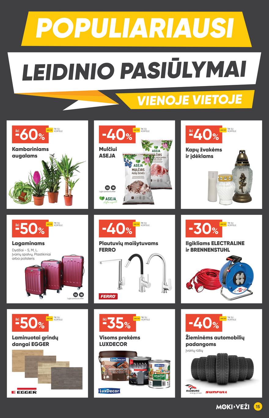 Moki veži leidinys akcijos nuo 
  2025-09-18 iki 
  2025-10-14 | Leidinukas.lt puslapis 15