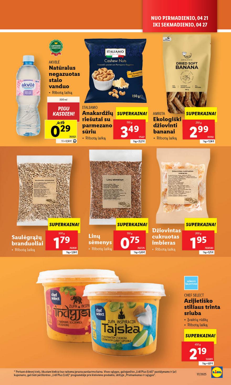 Lidl leidinys naujas akcijos nuo 
  2025-04-21 iki 
  2025-04-27 | Leidinukas.lt puslapis 31