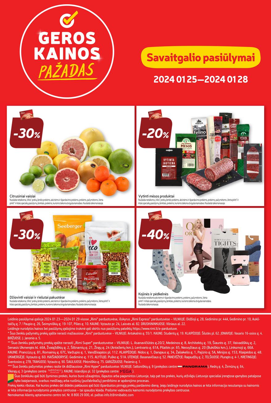 Rimi savaitinis leidinys akcijos nuo 
  2024-01-23 iki 
  2024-01-29 | Leidinukas.lt puslapis 28