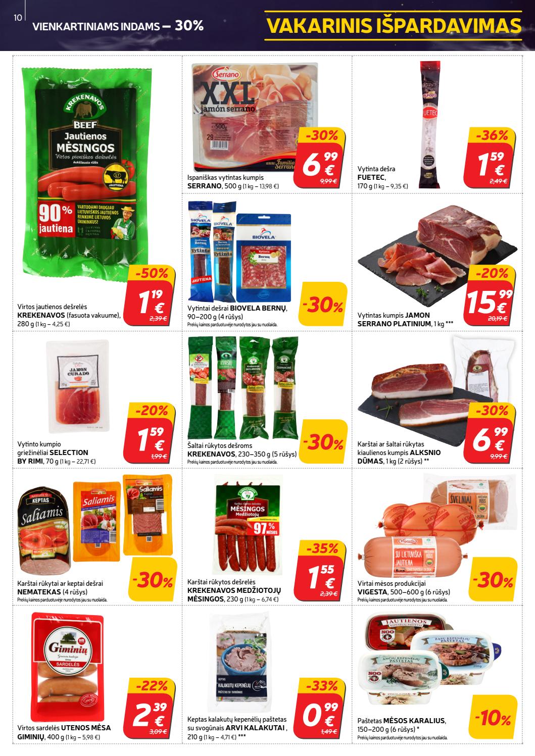 Rimi savaitinis leidinys akcijos nuo 
  2019-07-09 iki 
  2019-07-15 | Leidinukas.lt puslapis 10