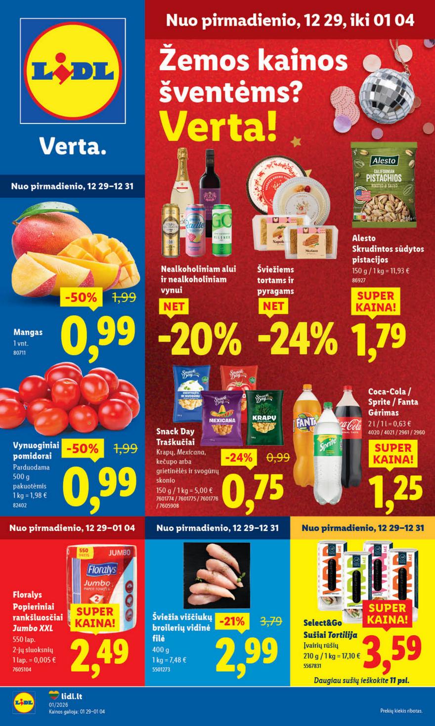 Lidl leidinys akcijos nuo 
  2025-12-29 iki 
  2026-01-04 | Leidinukas.lt puslapis 1