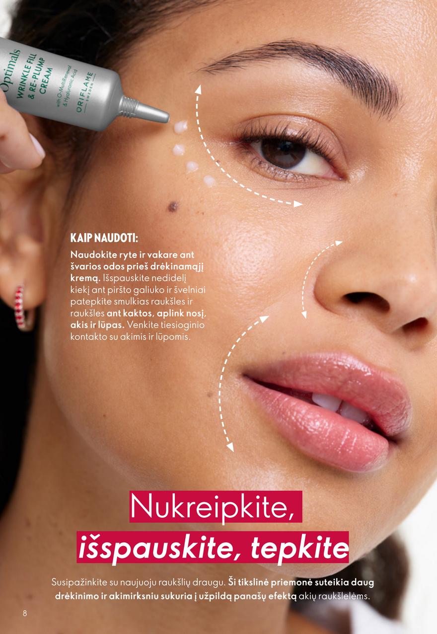 Oriflame katalogas akcijos nuo 
  2026-03-11 iki 
  2026-03-31 | Leidinukas.lt puslapis 8