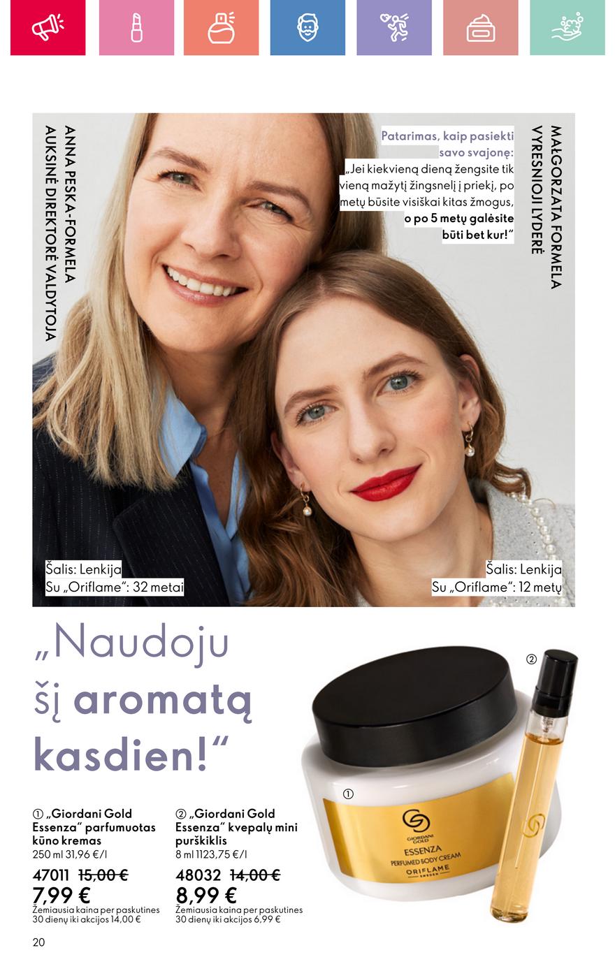 Oriflame katalogas akcijos nuo 
  2025-08-03 iki 
  2025-08-23 | Leidinukas.lt puslapis 20