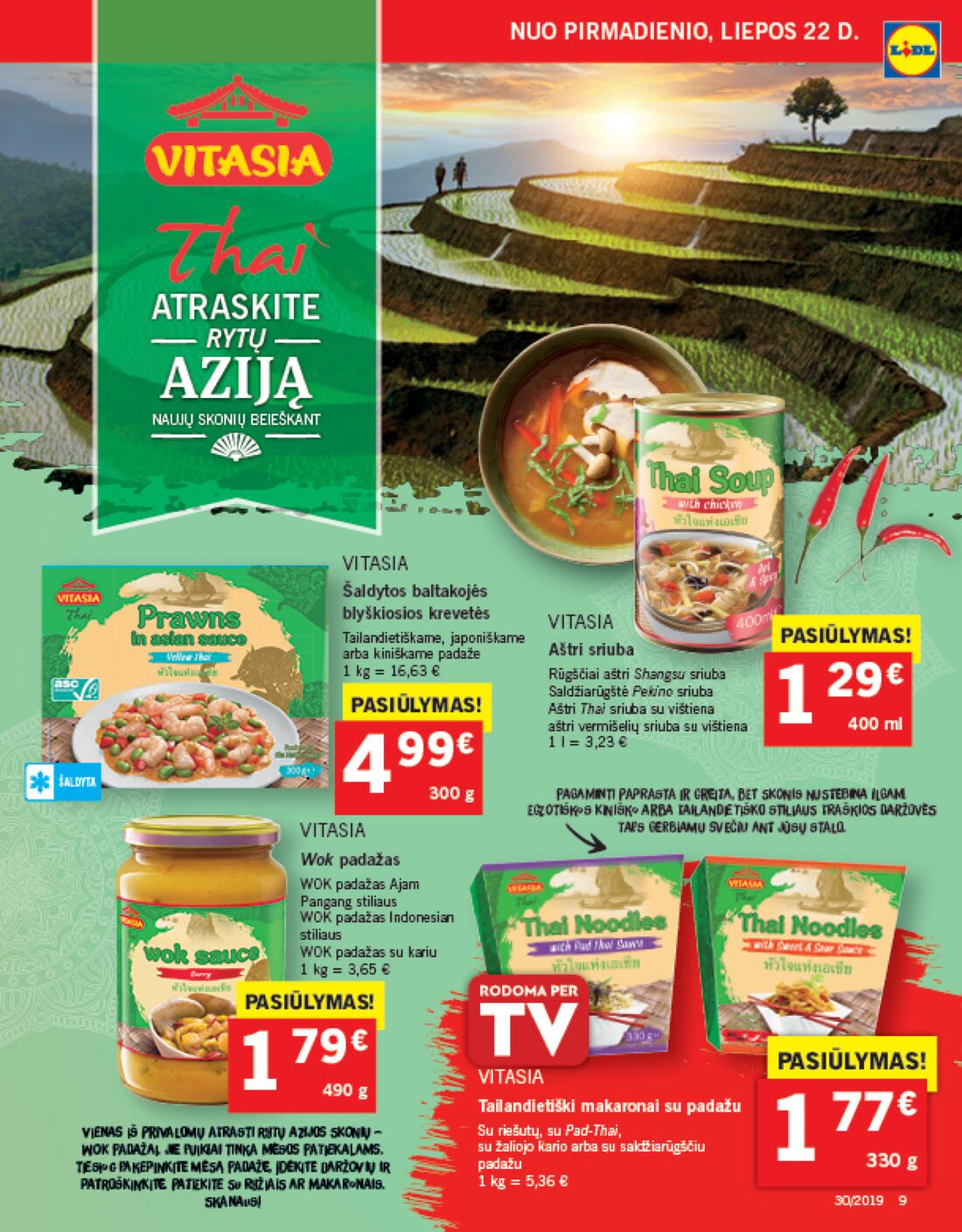 Lidl savaitinis leidinys akcijos nuo 
  2019-07-22 iki 
  2019-07-28 | Leidinukas.lt puslapis 9