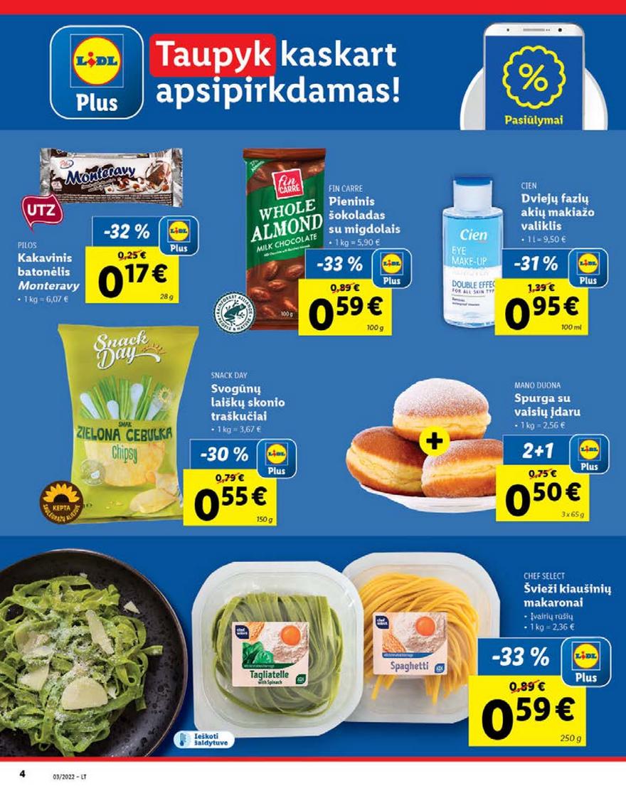 Lidl maisto prekių pasiūlymai akcijos nuo 
  2022-01-17 iki 
  2022-01-23 | Leidinukas.lt puslapis 4