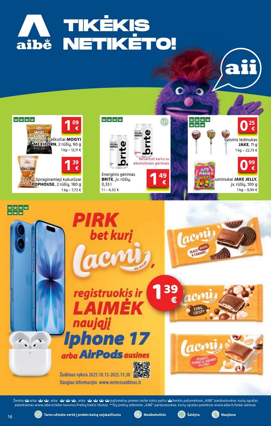 Aibė leidinys akcijos nuo 
  2025-10-30 iki 
  2025-11-11 | Leidinukas.lt puslapis 16