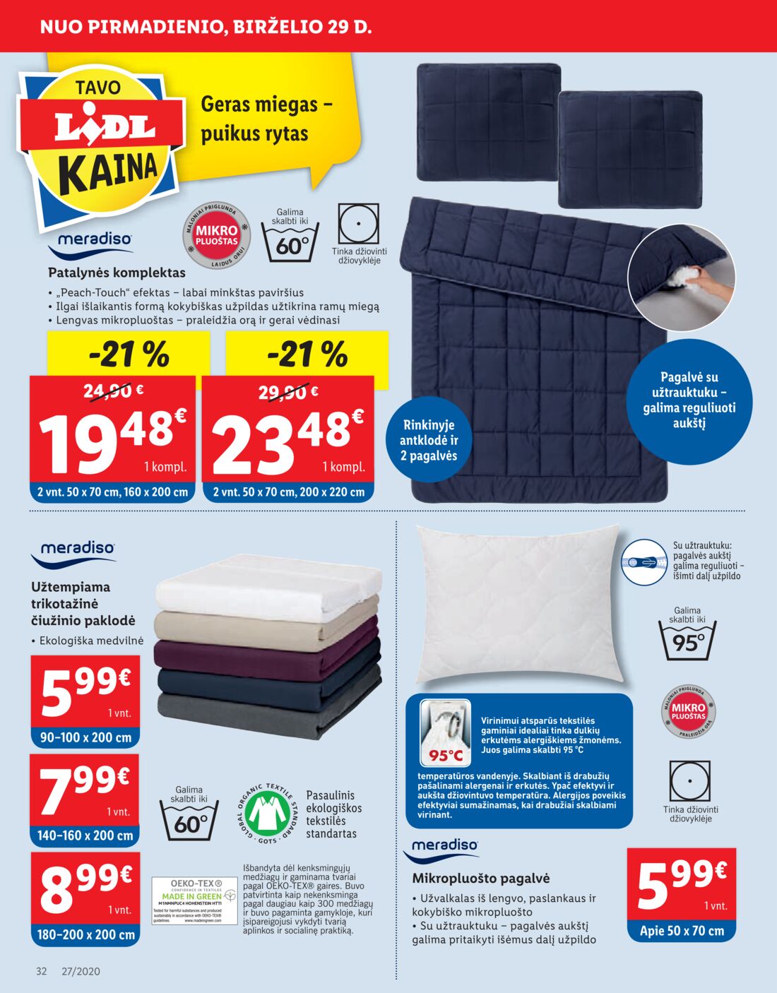 Lidl savaitinis leidinys akcijos nuo 
  2020-06-29 iki 
  2020-07-05 | Leidinukas.lt puslapis 32
