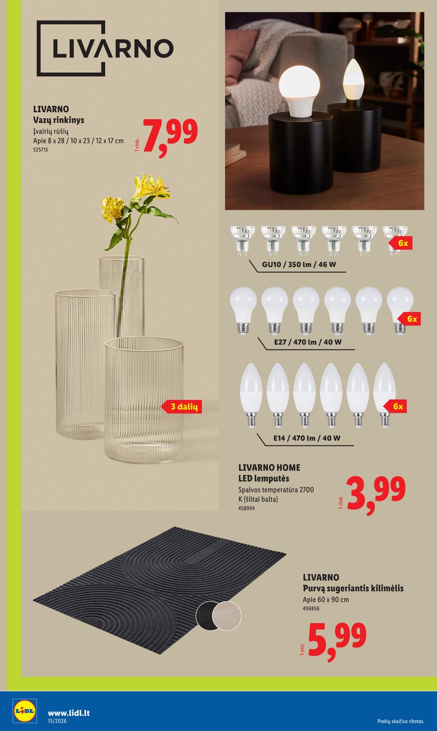 Lidl ne maisto leidinys akcijos nuo 
  2026-03-23 iki 
  2026-03-29 | Leidinukas.lt puslapis 18