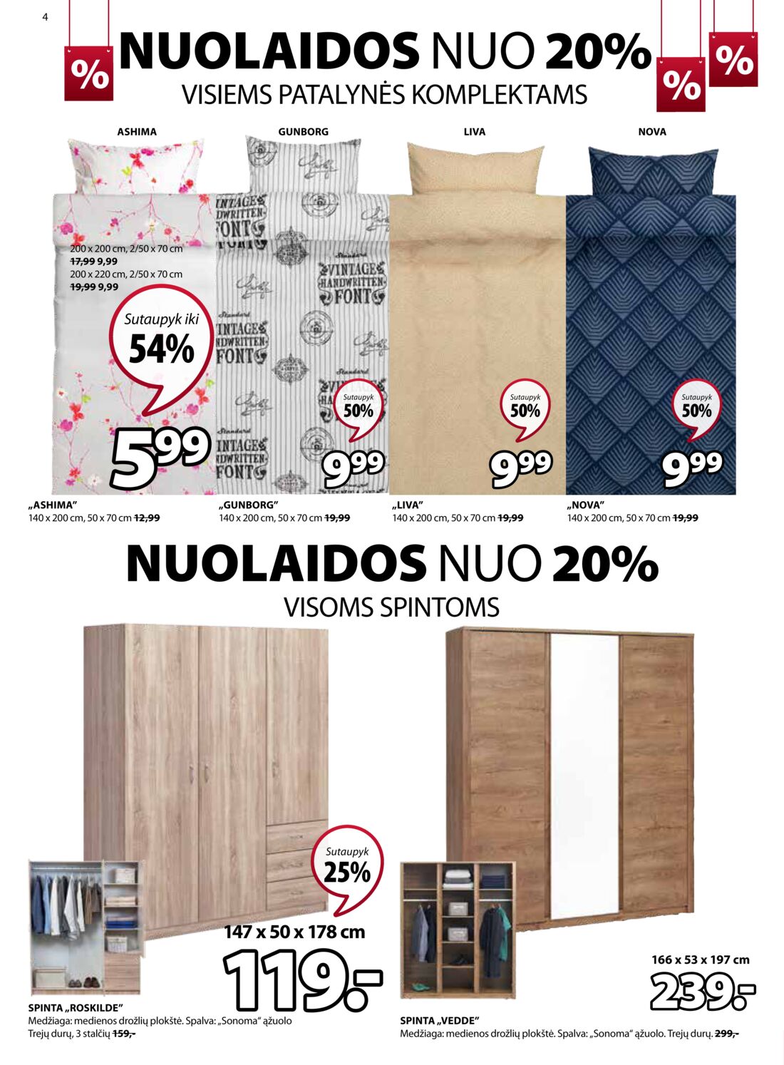 Jysk leidinys akcijos nuo 
  2019-06-25 iki 
  2019-07-08 | Leidinukas.lt puslapis 4