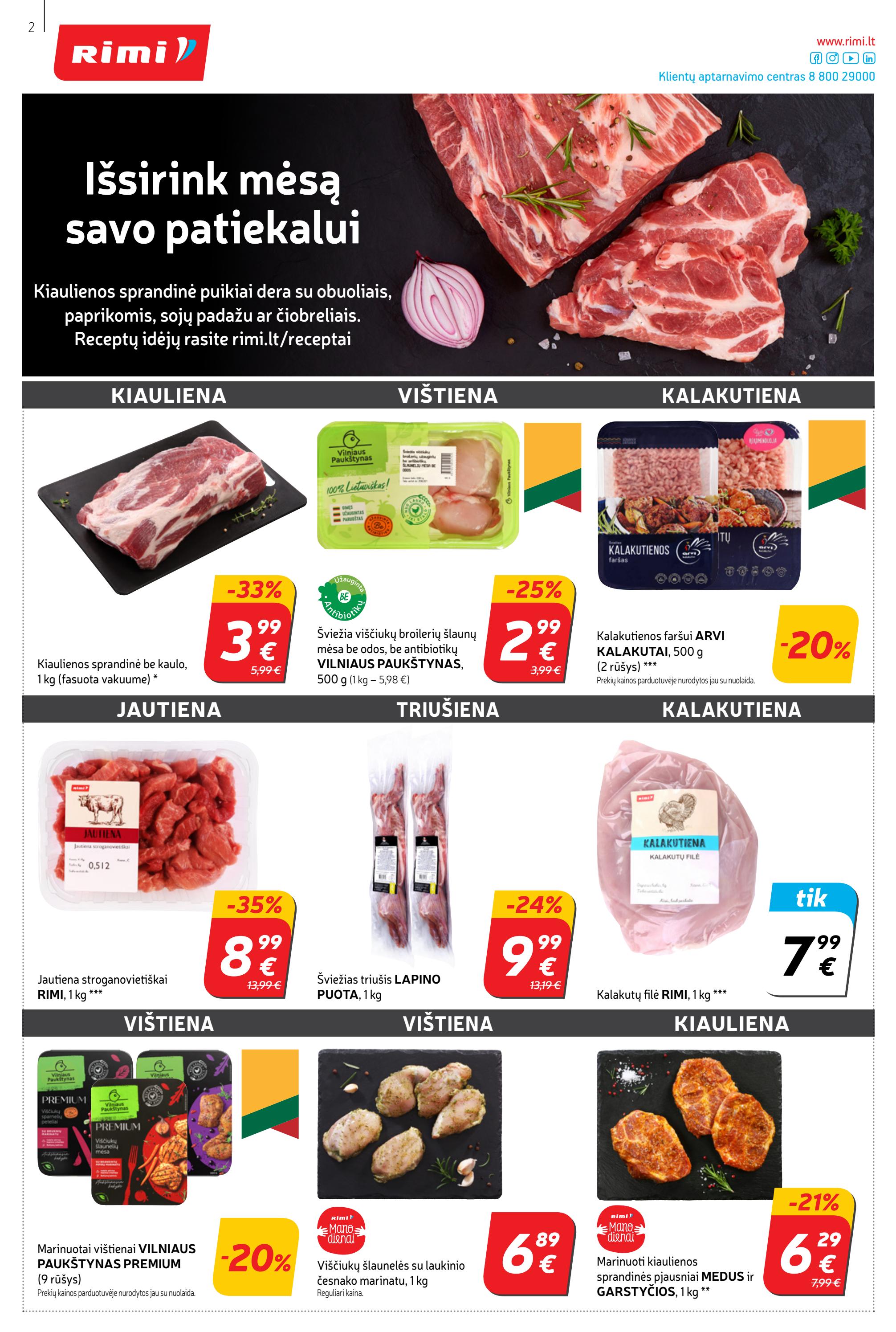 Rimi savaitinis leidinys akcijos nuo 
  2022-09-27 iki 
  2022-10-03 | Leidinukas.lt puslapis 2