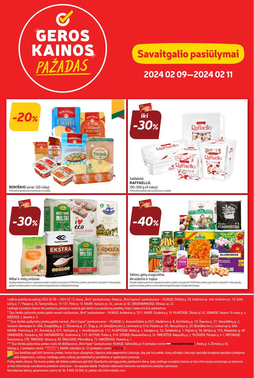 Rimi savaitinis leidinys akcijos nuo 
  2024-02-06 iki 
  2024-02-12 | Leidinukas.lt puslapis 28