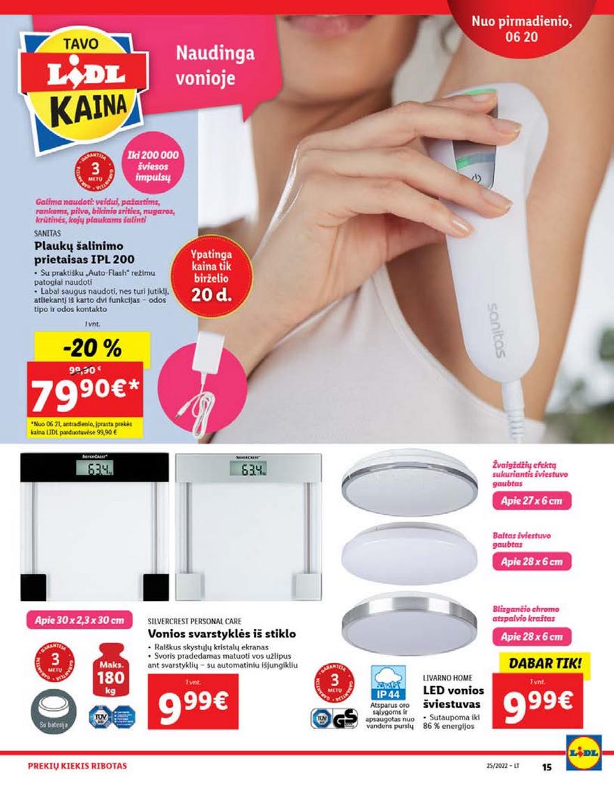 Ldil ne maisto prekių pasiūlymai akcijos nuo 
  2022-06-20 iki 
  2022-06-26 | Leidinukas.lt puslapis 15