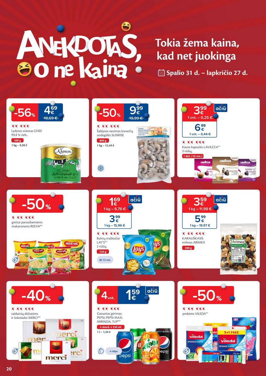 Maxima kaininis leidinys akcijos nuo 
  2023-11-21 iki 
  2023-11-27 | Leidinukas.lt puslapis 20