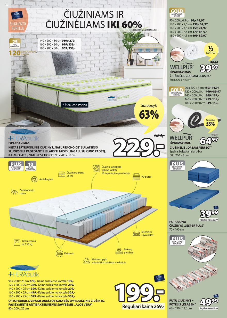Jysk leidinys akcijos nuo 
  2021-08-31 iki 
  2021-09-13 | Leidinukas.lt puslapis 10