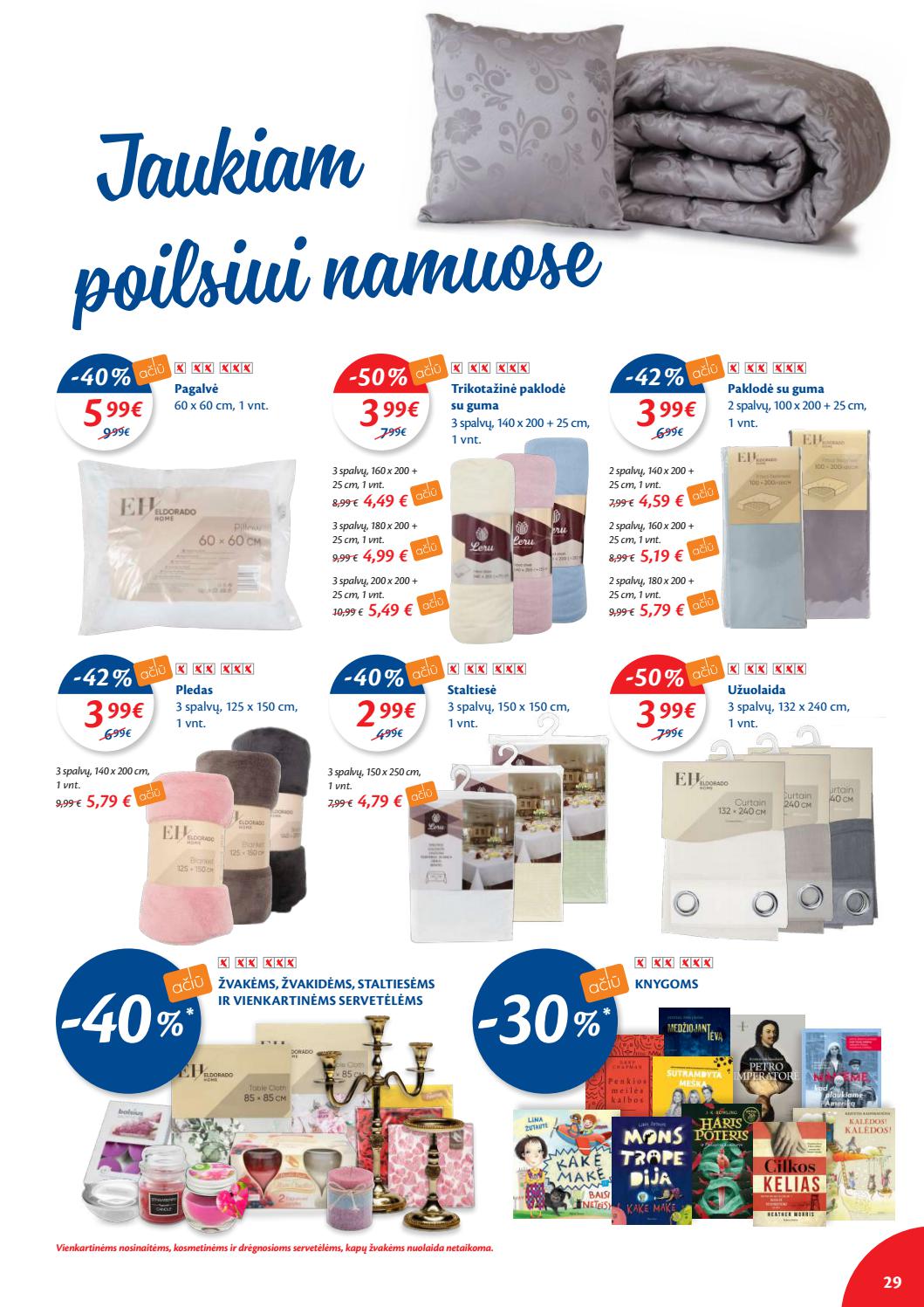 Maxima kaininis leidinys. akcijos nuo 
  2021-03-23 iki 
  2021-03-29 | Leidinukas.lt puslapis 29