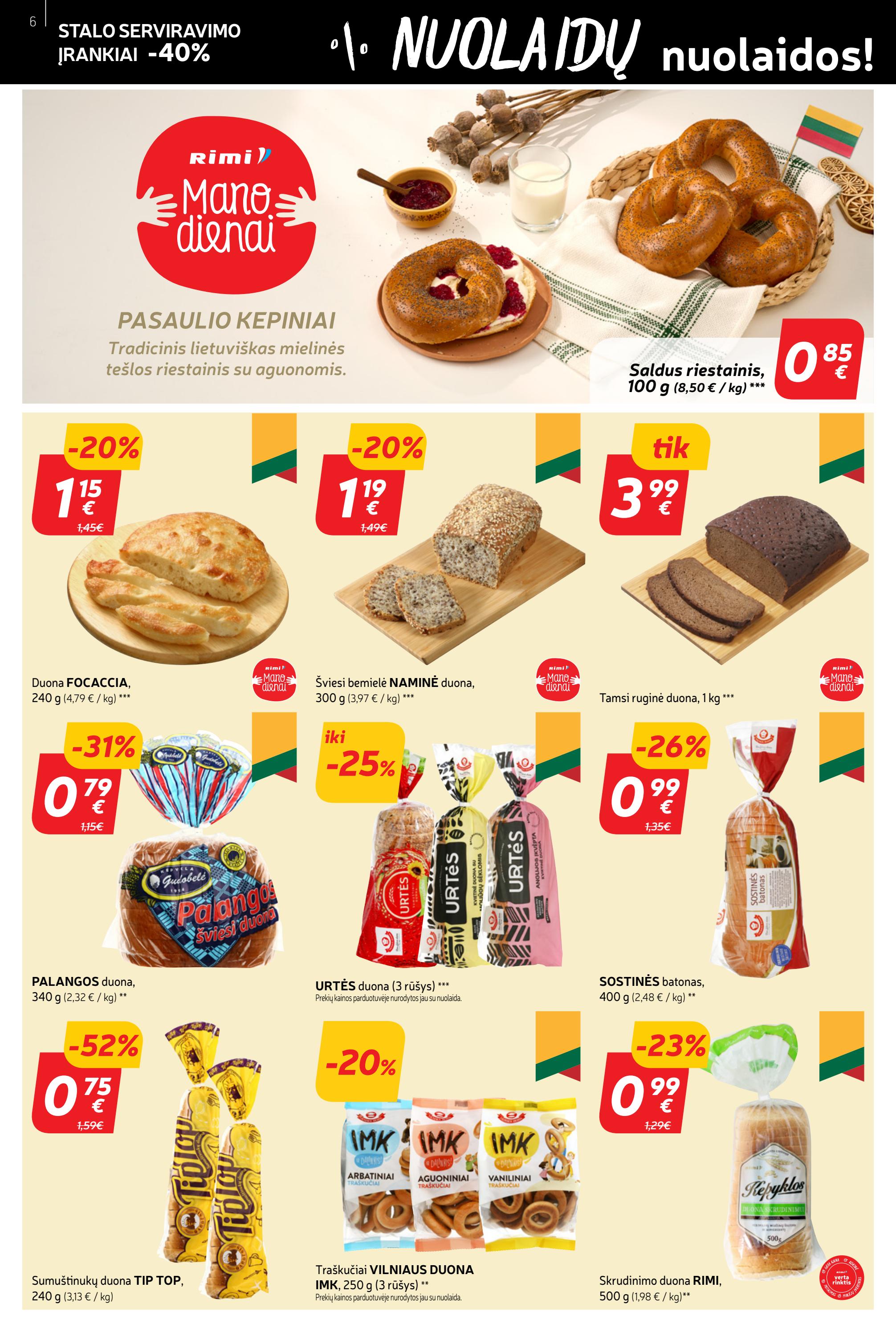Rimi savaitinis leidinys akcijos nuo 
  2023-03-07 iki 
  2023-03-13 | Leidinukas.lt puslapis 6