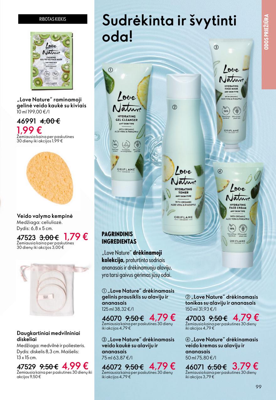 Oriflame katalogas akcijos nuo 
  2026-04-22 iki 
  2026-05-12 | Leidinukas.lt puslapis 99