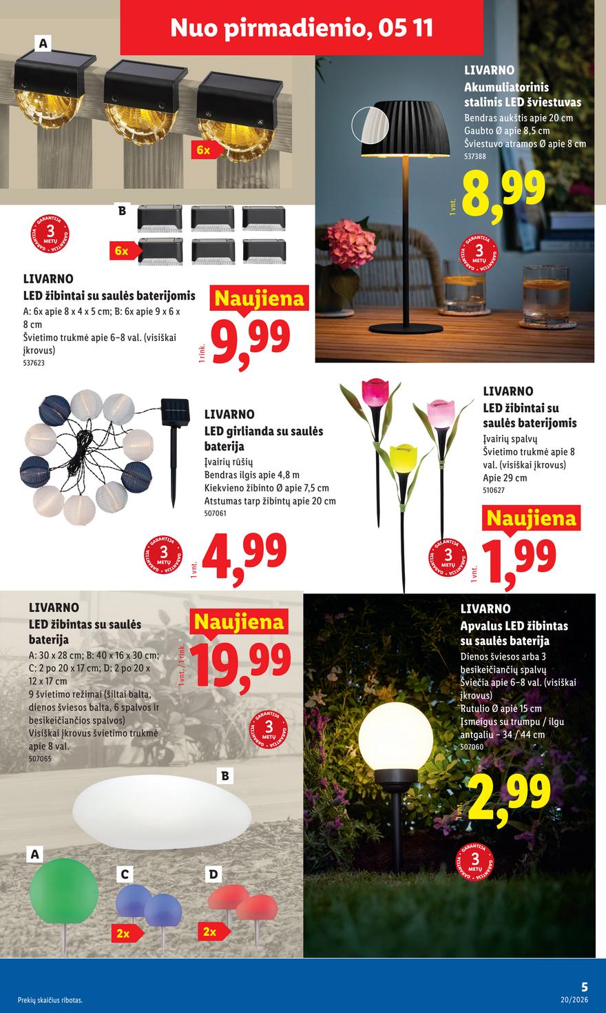 Lidl leidinys akcijos nuo 
  2026-05-11 iki 
  2026-05-17 | Leidinukas.lt puslapis 5