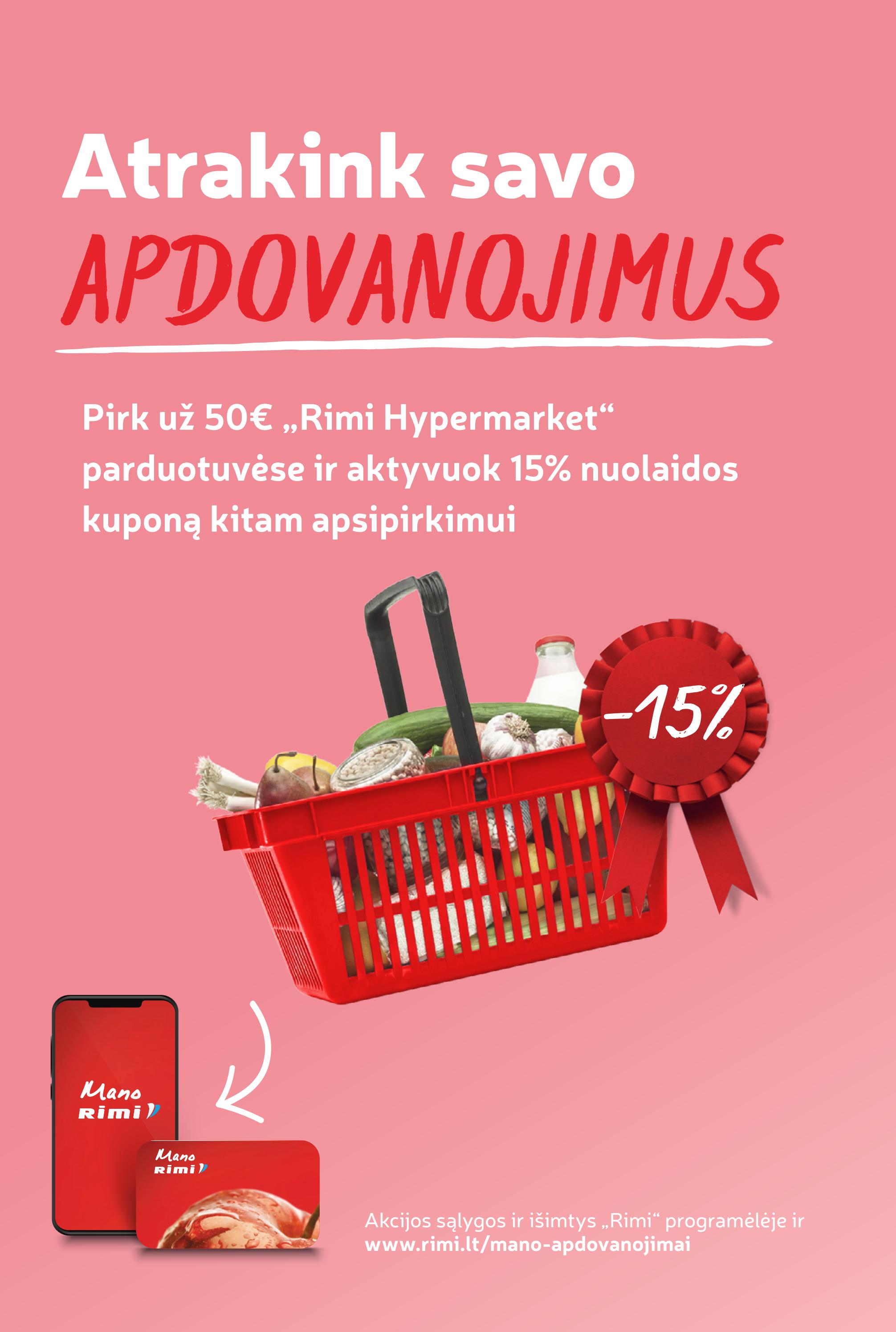 Rimi savaitinis leidinys akcijos nuo 
  2023-06-27 iki 
  2023-07-03 | Leidinukas.lt puslapis 26