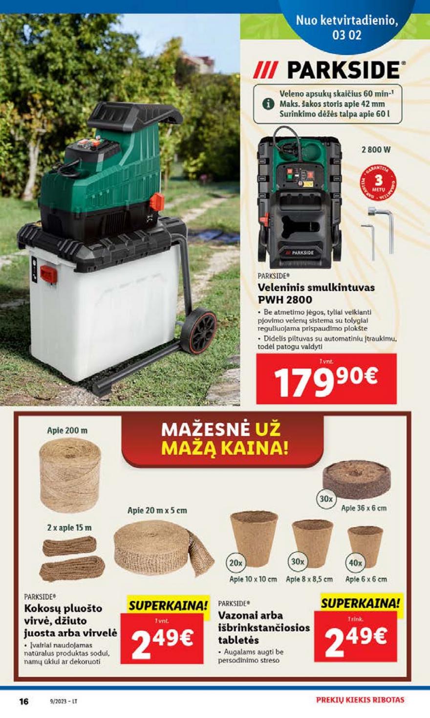 Ldil ne maisto prekių pasiūlymai akcijos nuo 
  2023-02-27 iki 
  2023-03-05 | Leidinukas.lt puslapis 16