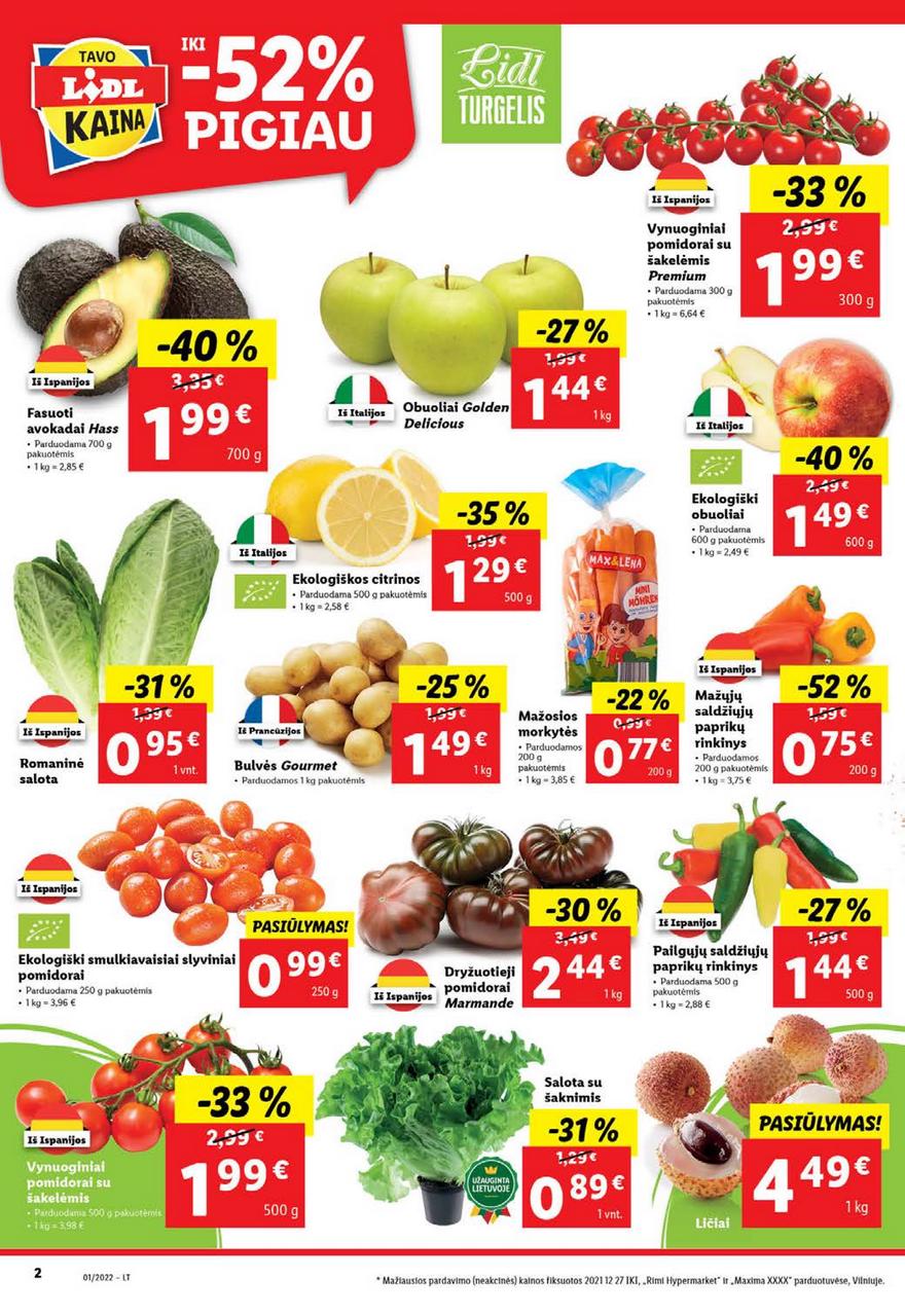 Ldil maisto leidinys akcijos nuo 
  2022-01-03 iki 
  2022-01-09 | Leidinukas.lt puslapis 2