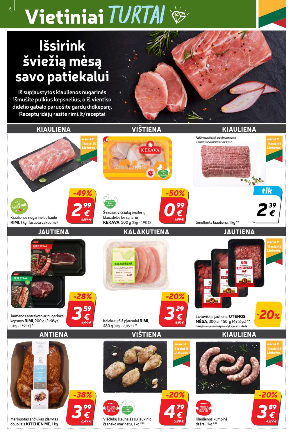 Rimi savaitinis leidinys akcijos nuo 
  2021-02-09 iki 
  2021-02-16 | Leidinukas.lt puslapis 6