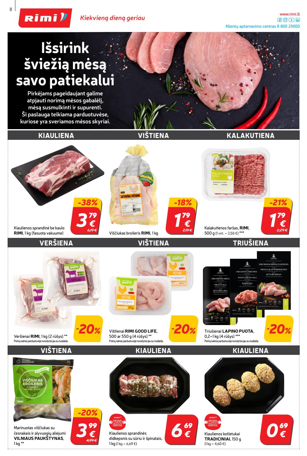 Rimi savaitinis leidinys akcijos nuo 
  2020-03-03 iki 
  2020-03-09 | Leidinukas.lt puslapis 8