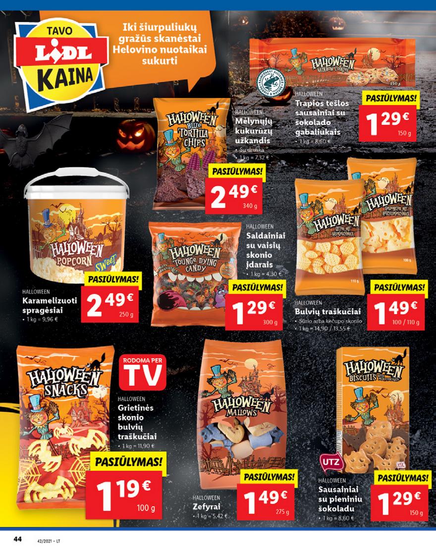 Lidl pasiūlymai akcijos nuo 
  2021-10-18 iki 
  2021-10-24 | Leidinukas.lt puslapis 44