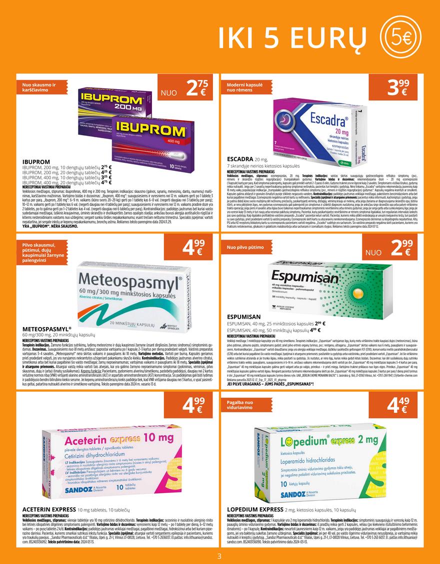 Norfos vaistinės leidinys akcijos nuo 
  2025-03-01 iki 
  2025-03-31 | Leidinukas.lt puslapis 3