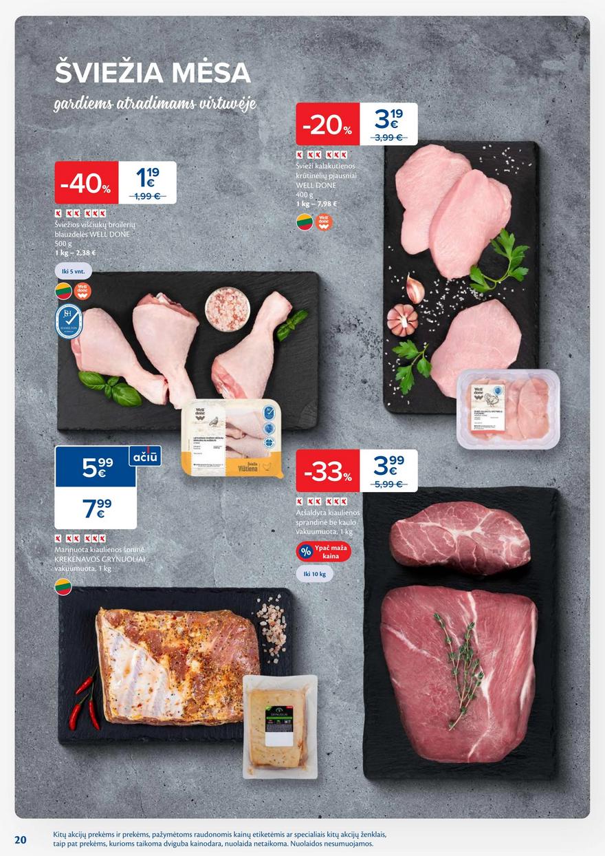 Maxima savaitinis leidinys 47 akcijos nuo
2024-11-19 iki
2024-11-25 | Leidinukas.lt puslapis 20