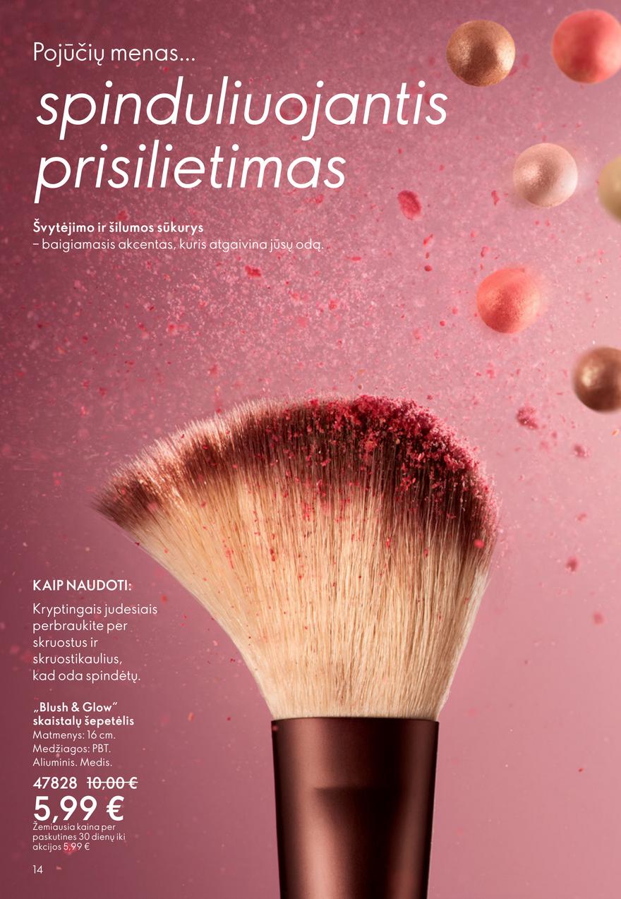 Oriflame katalogas akcijos nuo 
  2026-04-22 iki 
  2026-05-12 | Leidinukas.lt puslapis 14