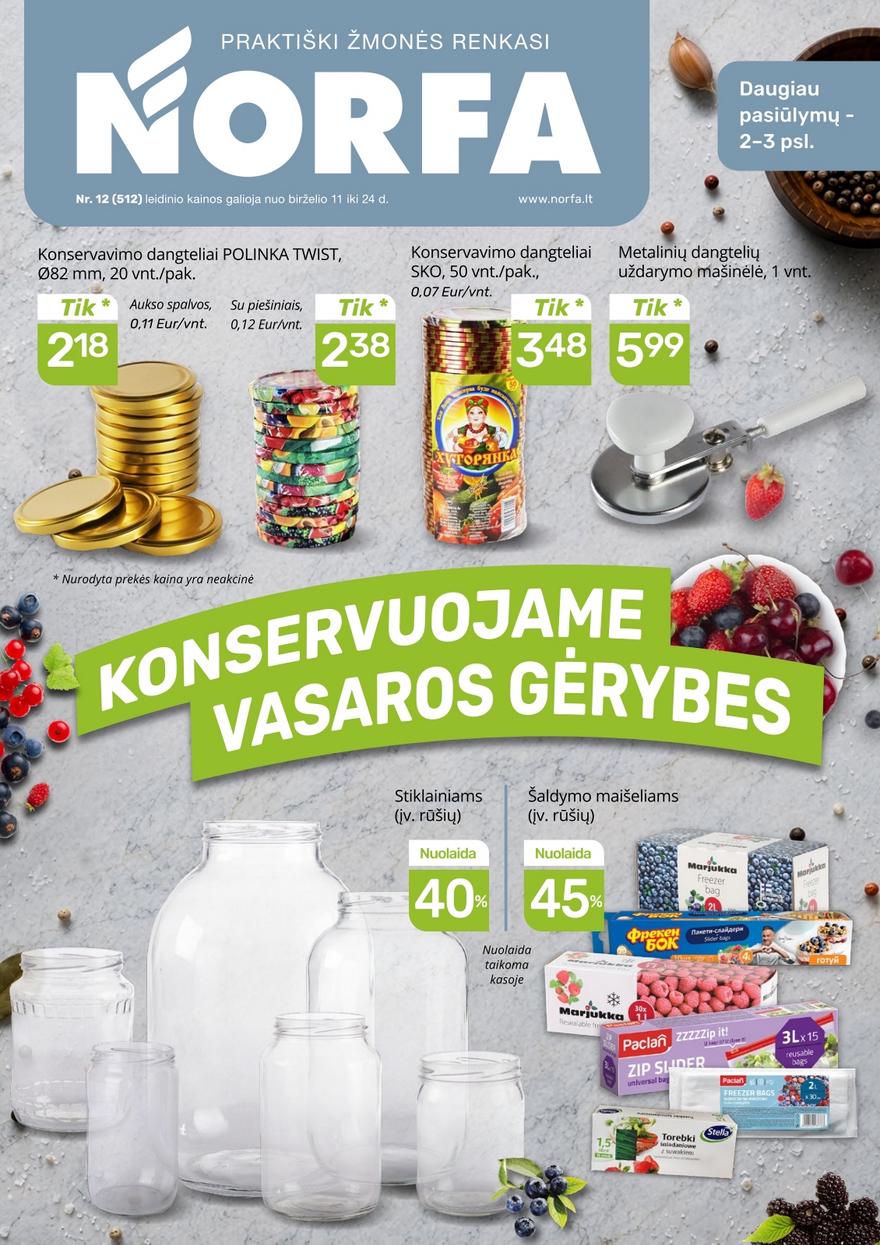 Norfos leidinys akcijos nuo 
  2026-06-11 iki 
  2026-06-24 | Leidinukas.lt puslapis 1