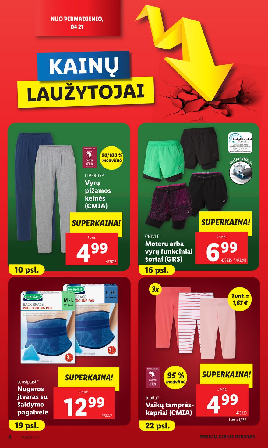 Lidl ne maisto leidinys akcijos nuo 
  2025-04-21 iki 
  2025-04-27 | Leidinukas.lt puslapis 4