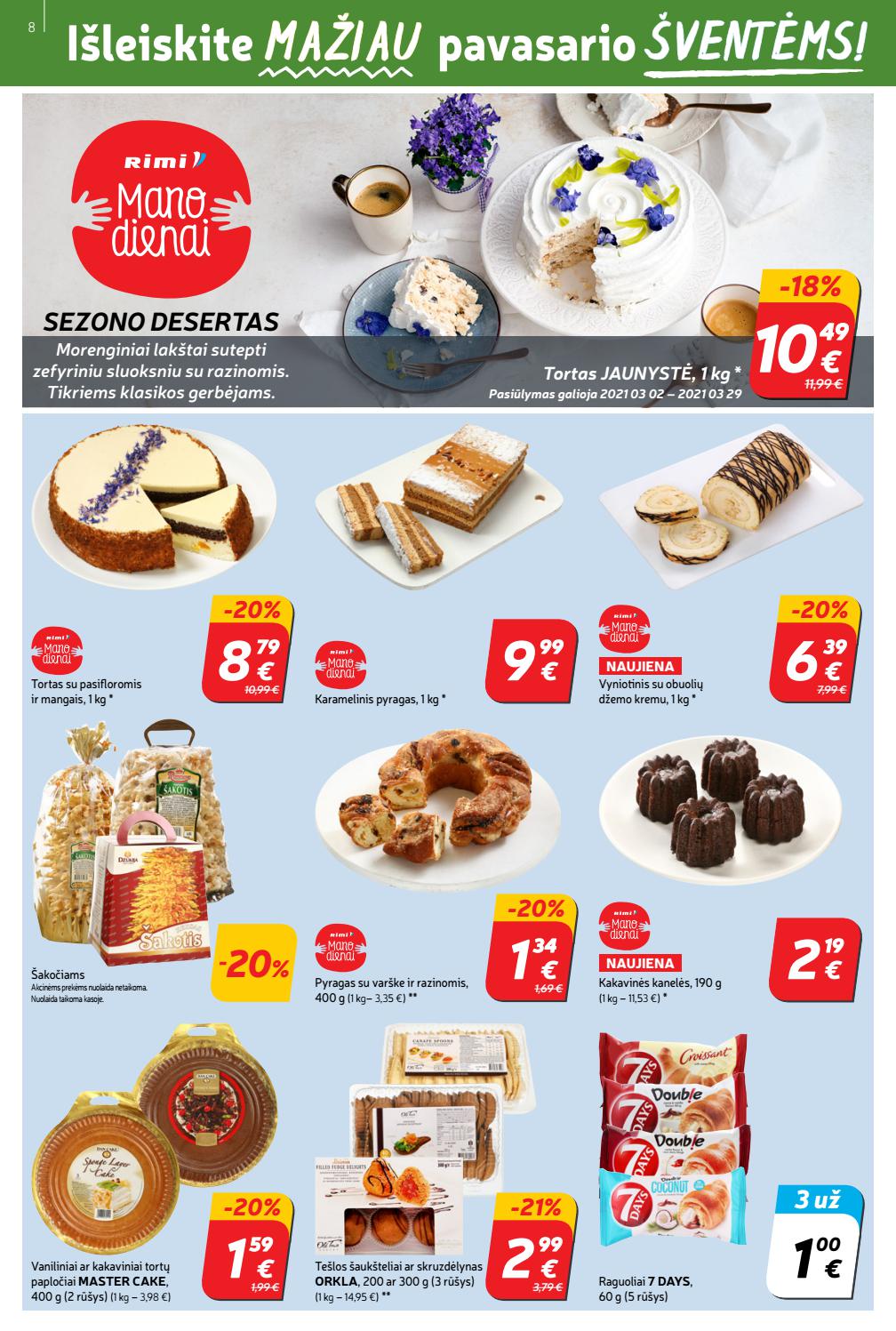 Rimi savaitinis leidinys akcijos nuo 
  2021-03-23 iki 
  2021-03-29 | Leidinukas.lt puslapis 8