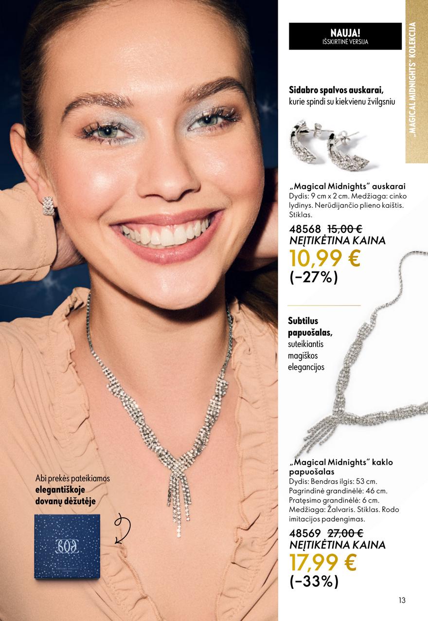Oriflame katalogas akcijos nuo 
  2025-11-19 iki 
  2025-12-09 | Leidinukas.lt puslapis 13