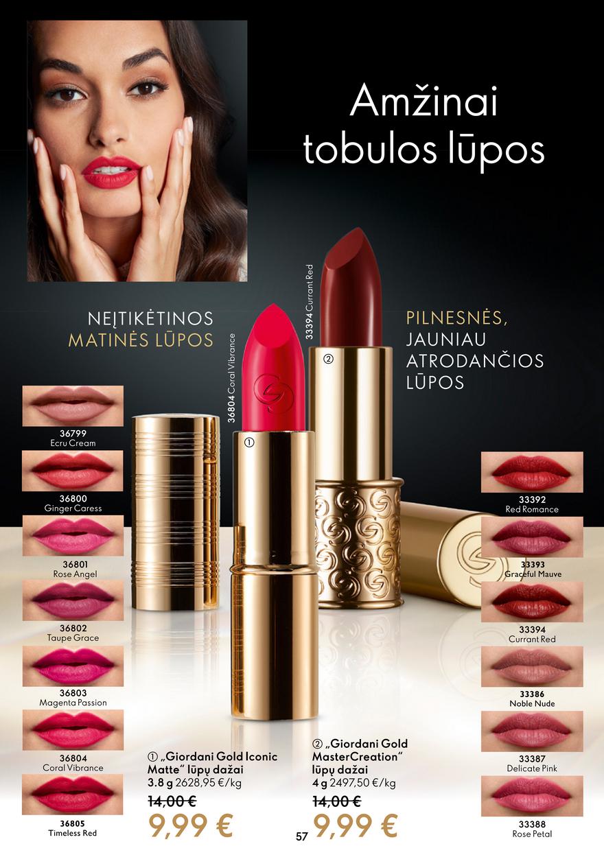Oriflame katalogas akcijos nuo 
  2023-01-11 iki 
  2023-01-31 | Leidinukas.lt puslapis 57