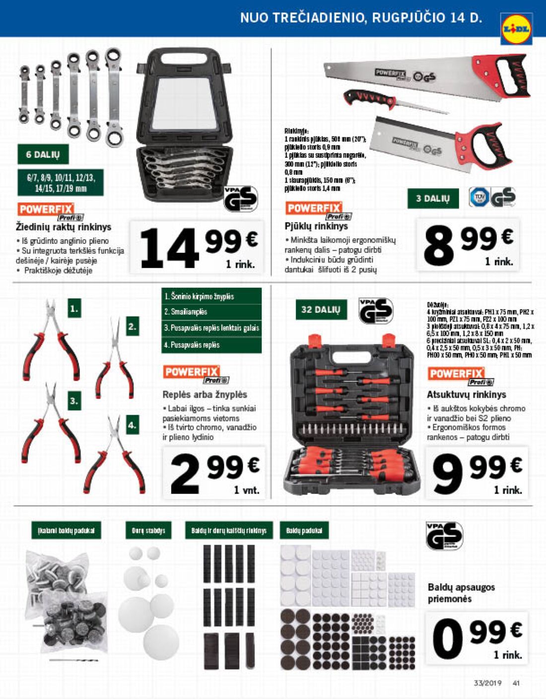 Lidl savaitinis leidinys akcijos nuo 
  2019-08-12 iki 
  2019-08-18 | Leidinukas.lt puslapis 47