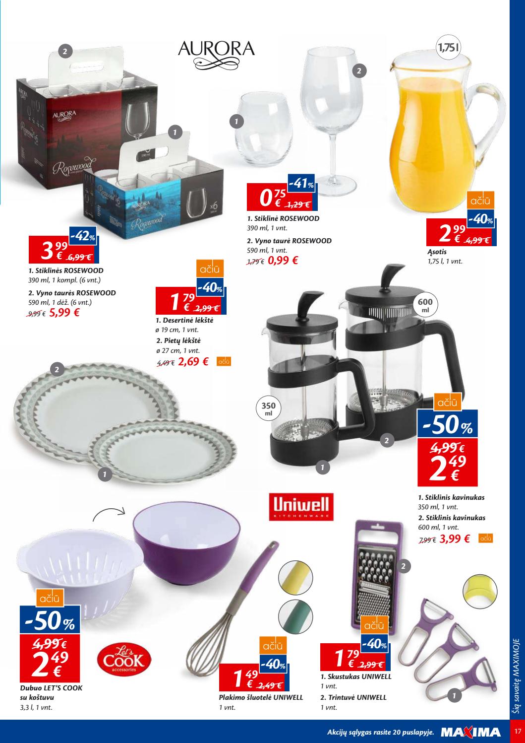 Maxima kaininis leidinys akcijos nuo 
  2019-09-17 iki 
  2019-09-23 | Leidinukas.lt puslapis 17