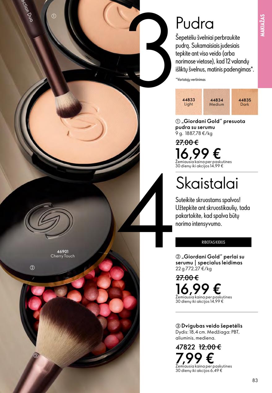 Oriflame katalogas akcijos nuo 
  2026-04-01 iki 
  2026-04-21 | Leidinukas.lt puslapis 83
