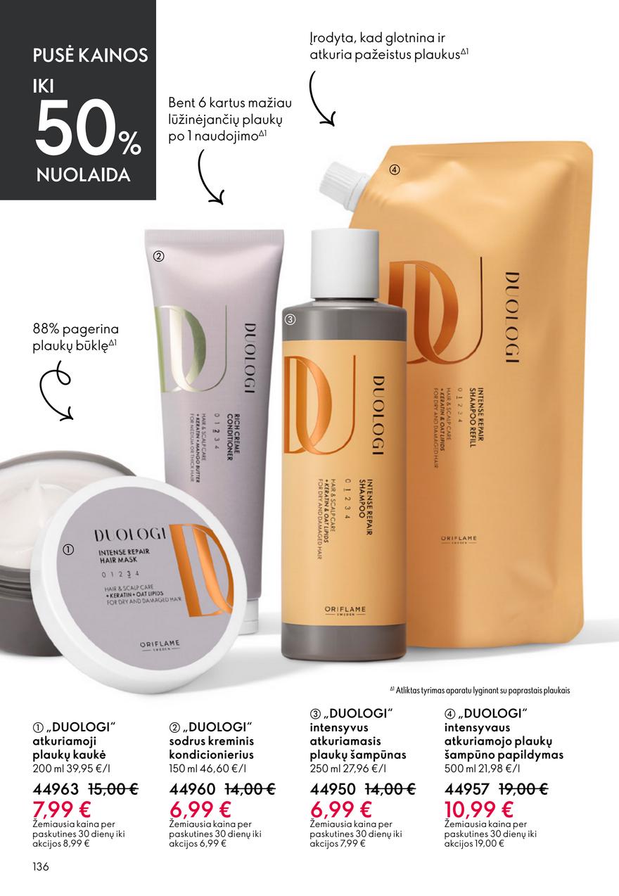 Oriflame katalogas akcijos nuo 
  2026-04-22 iki 
  2026-05-12 | Leidinukas.lt puslapis 136