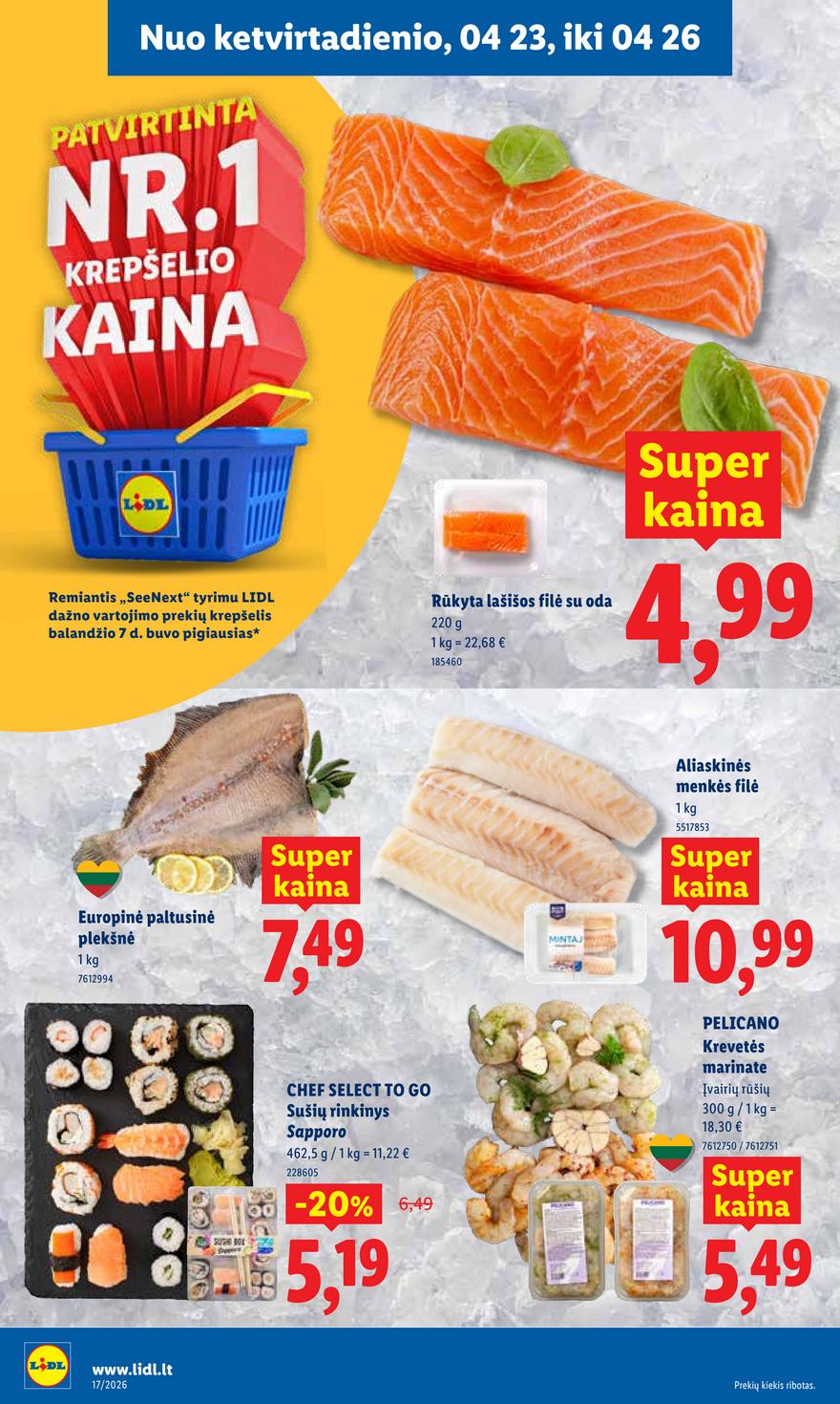 Lidl leidinys akcijos nuo 
  2026-04-20 iki 
  2026-04-26 | Leidinukas.lt puslapis 34