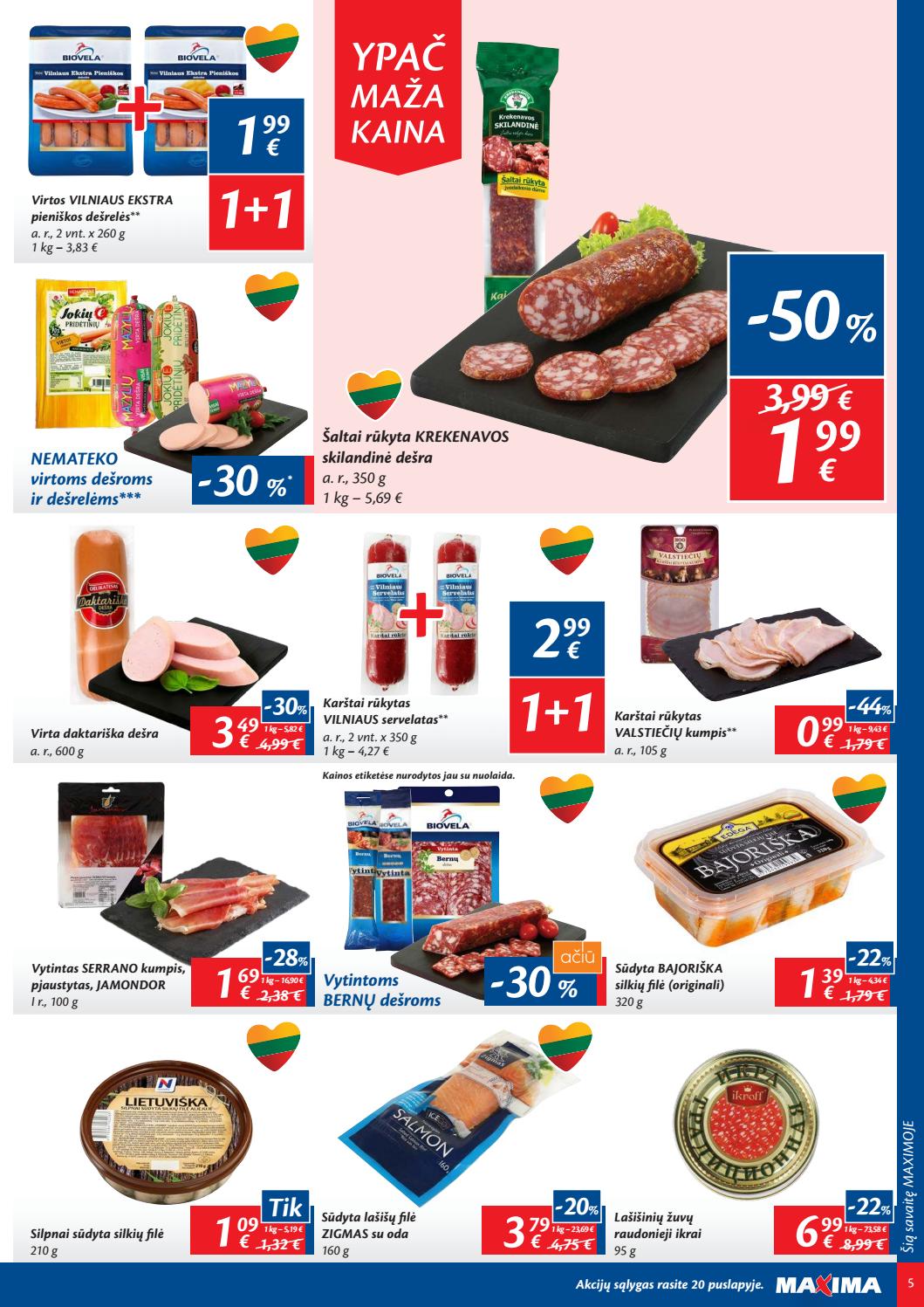 Maxima kaininis leidinys akcijos nuo 
  2019-06-04 iki 
  2019-06-10 | Leidinukas.lt puslapis 5