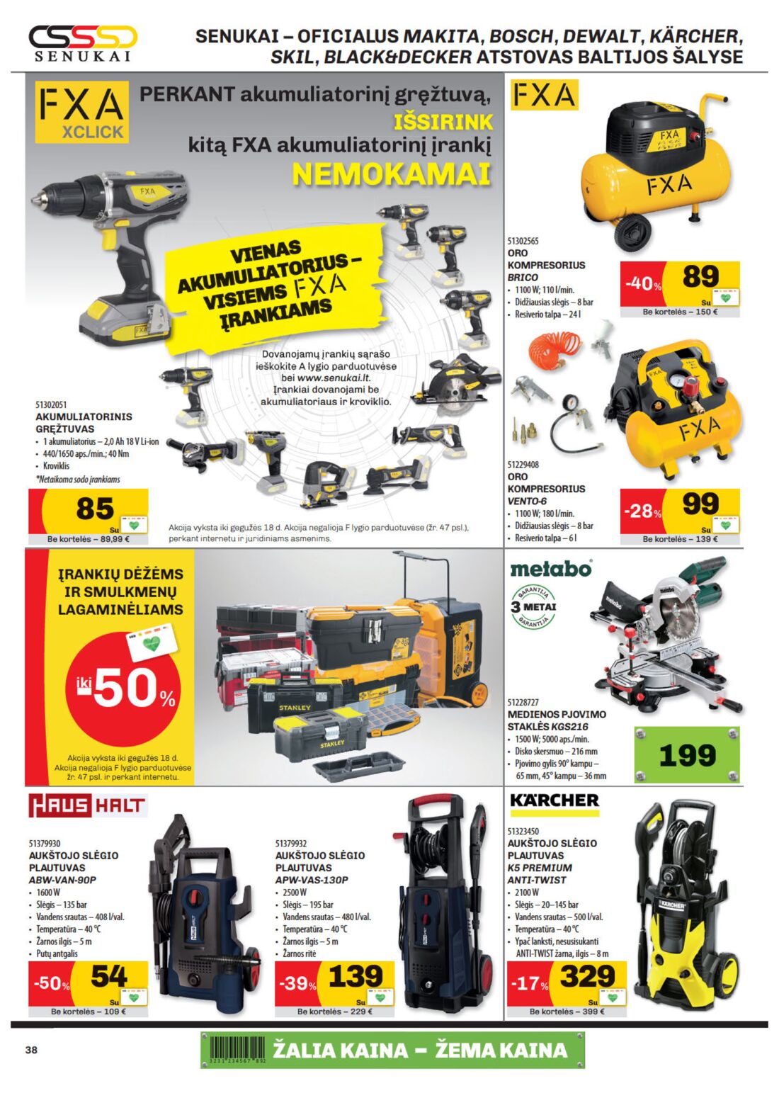 Senukai reklaminis leidinys akcijos nuo 
  2020-04-28 iki 
  2020-05-18 | Leidinukas.lt puslapis 38
