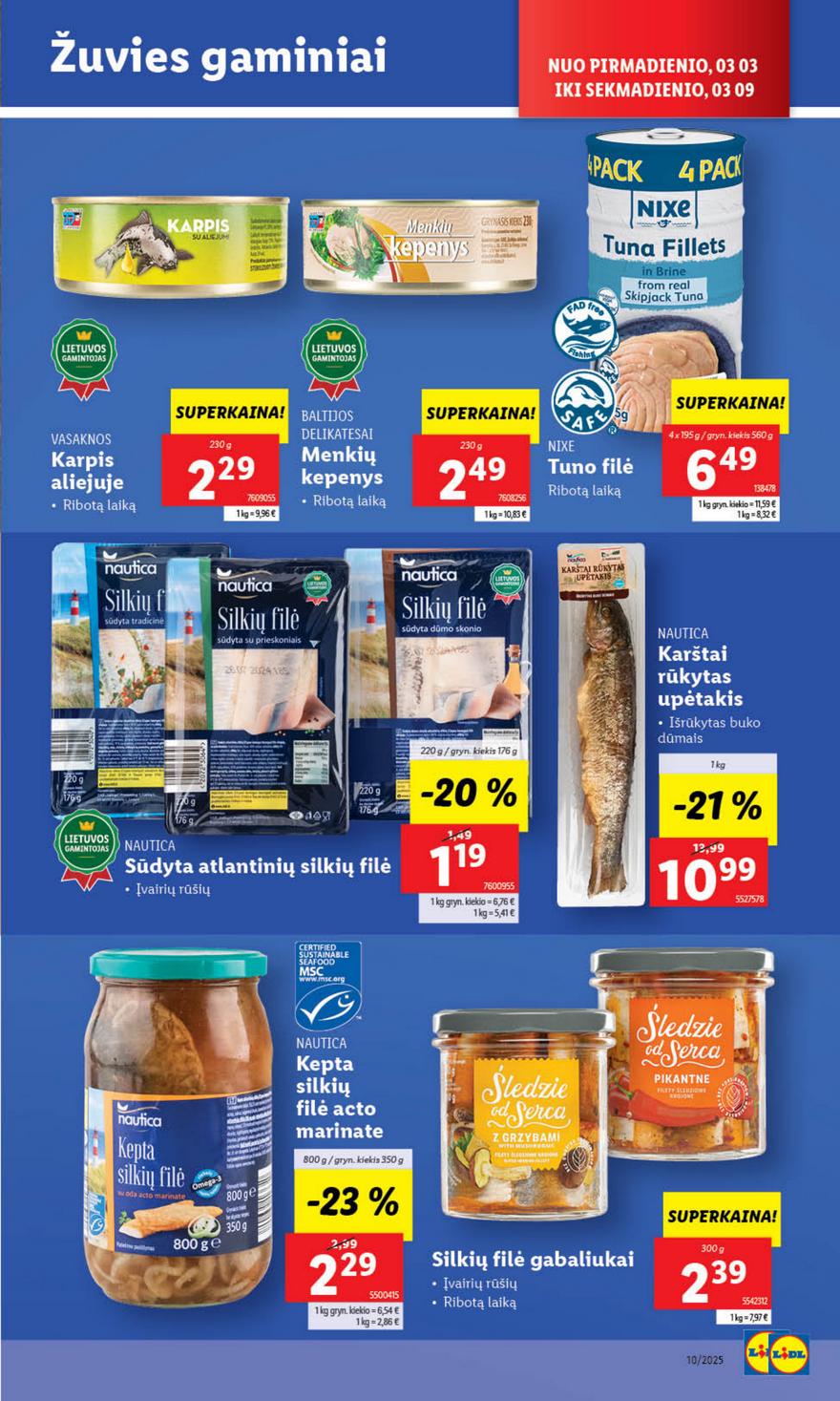 Lidl leidinys naujas akcijos nuo 
  2025-03-03 iki 
  2025-03-09 | Leidinukas.lt puslapis 31