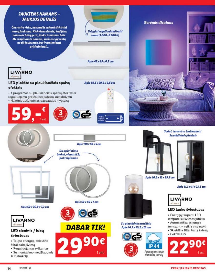 Ldil ne maisto leidinys akcijos nuo 
  2022-02-14 iki 
  2022-02-20 | Leidinukas.lt puslapis 14