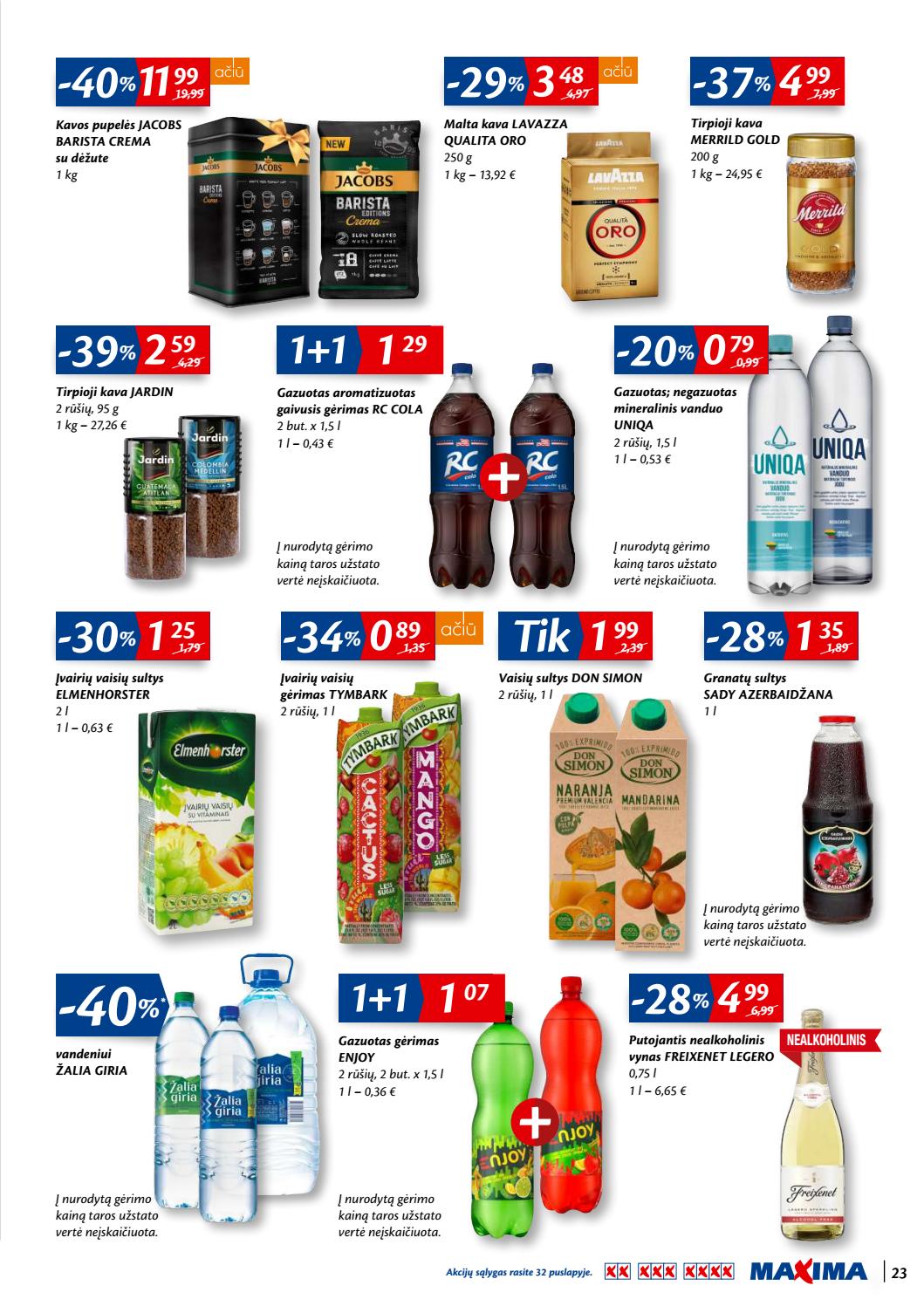 Maxima kaininis leidinys akcijos nuo 
  2019-11-07 iki 
  2019-11-20 | Leidinukas.lt puslapis 23